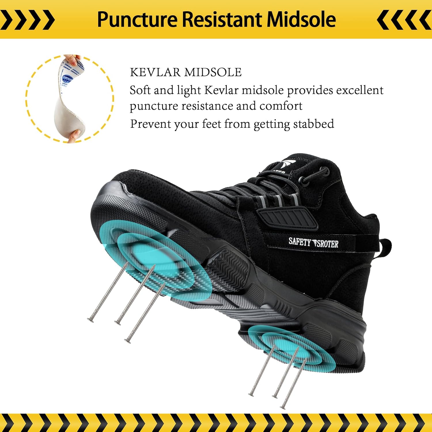 Thumbnail 4 de SROTER Steel Toe Cap Boots 200J protection