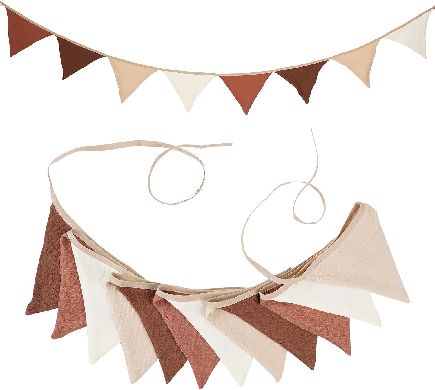 Detalle de G2PLUS Muslin Bunting for Nursery