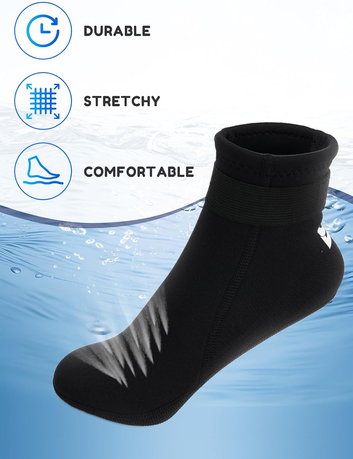 Thumbnail 4 de Neoprensocken Kinder mit 3 mm Wärmeschutz
