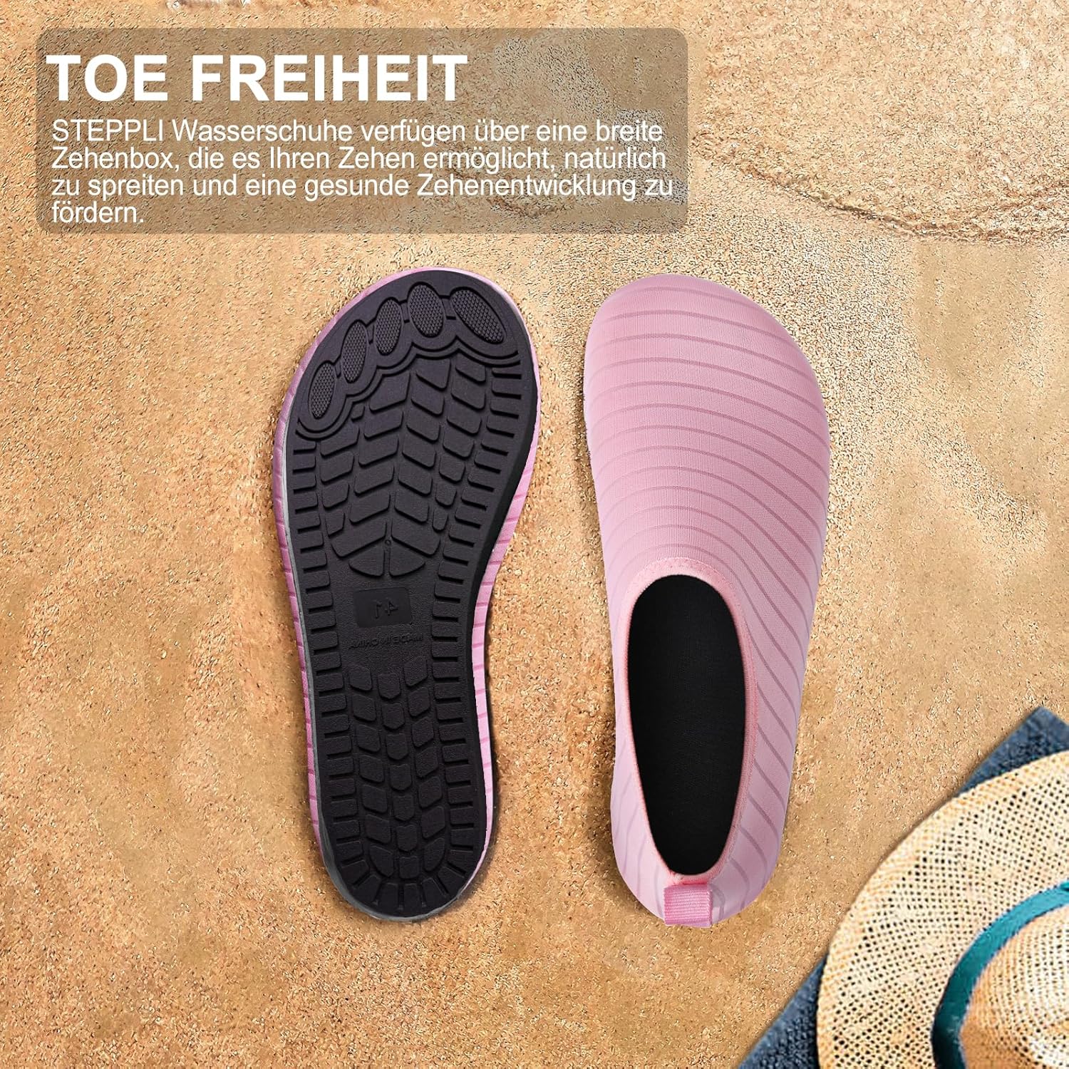 Thumbnail 3 de Steppli Wasserschuhe Badeschuhe Schwimmschuhe Aquaschuhe Strand- & Wassersportschuhe für Damen und Herren