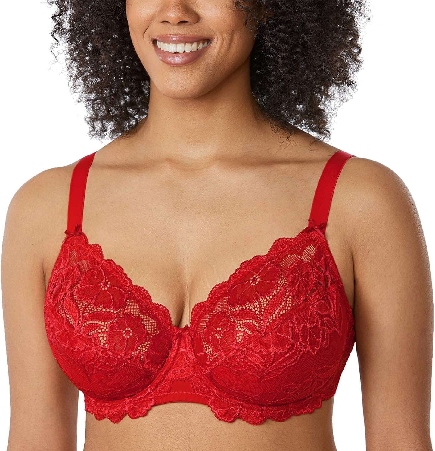 Detalle de DELIMIRA Soutien‑gorge grande taille en dentelle sans armature
