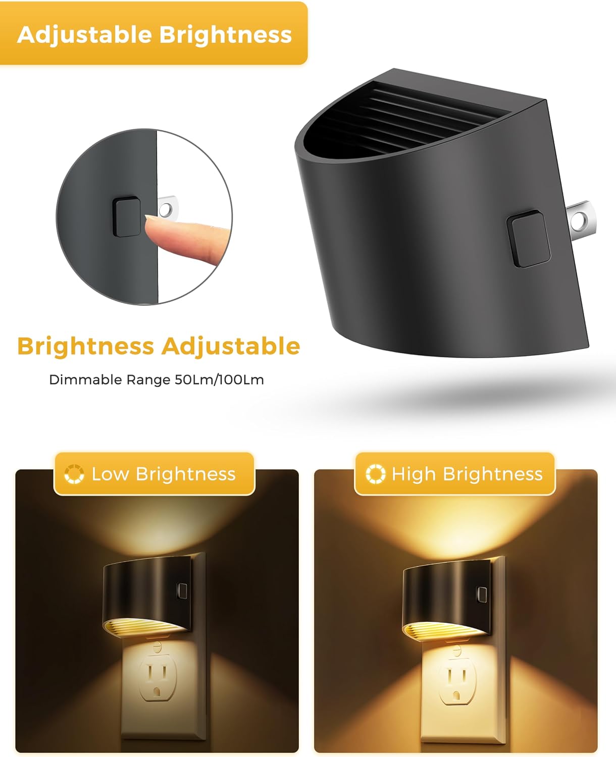 Thumbnail 4 de L LOHAS LED Night Lights, 4-Pack