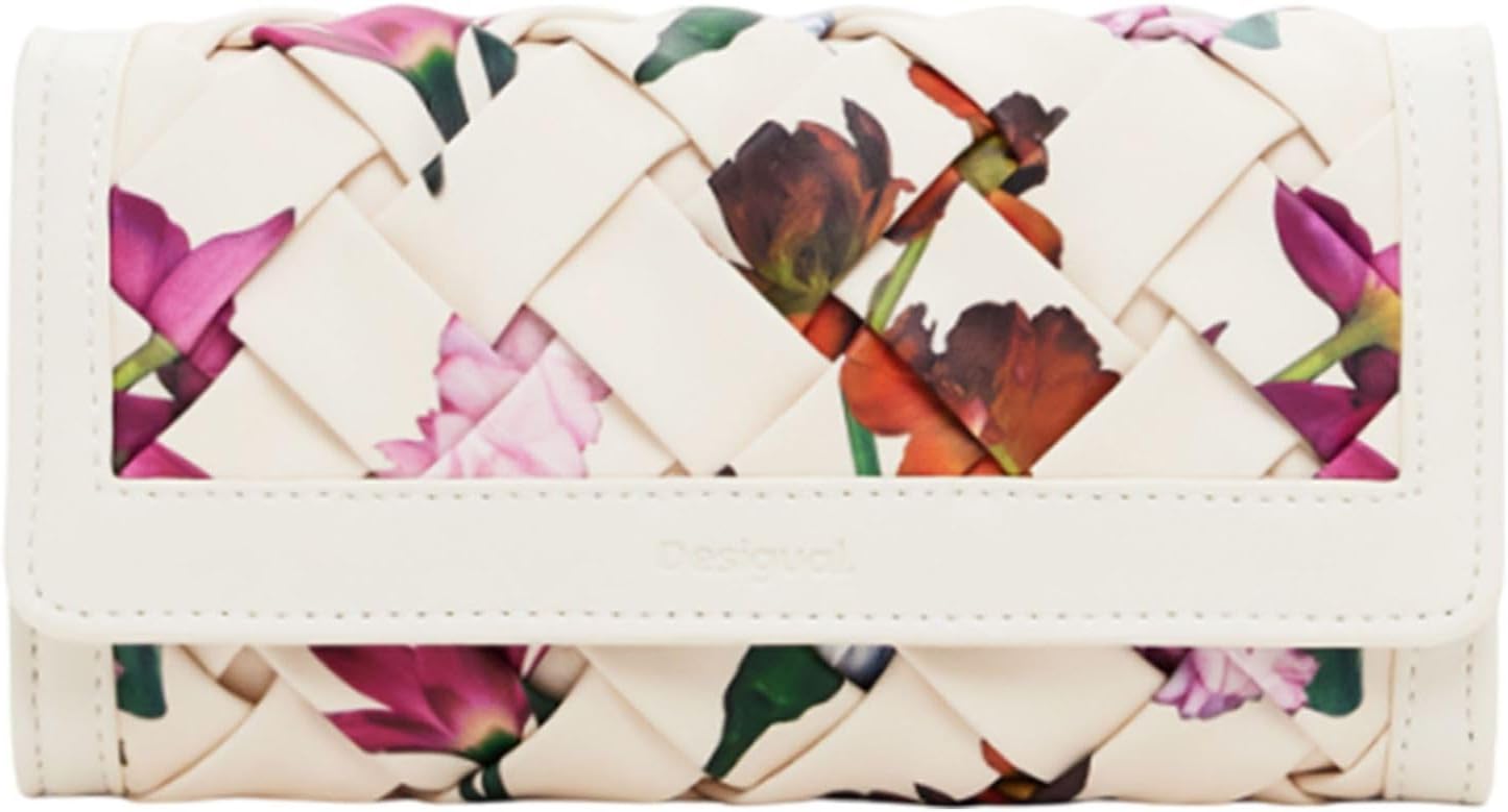 Detalle de Desigual Éclat Mariona Long Wallet – Große Geldbörse mit übersichtlicher Fächeraufteilung