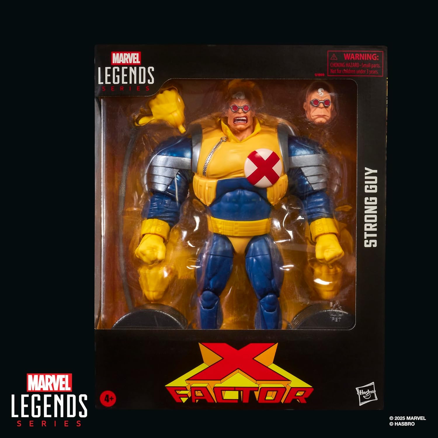 Detalle de Hasbro Marvel Legends Series Strong Guy – Action figure 15 cm ispirata ai fumetti X-Factor/X-Men