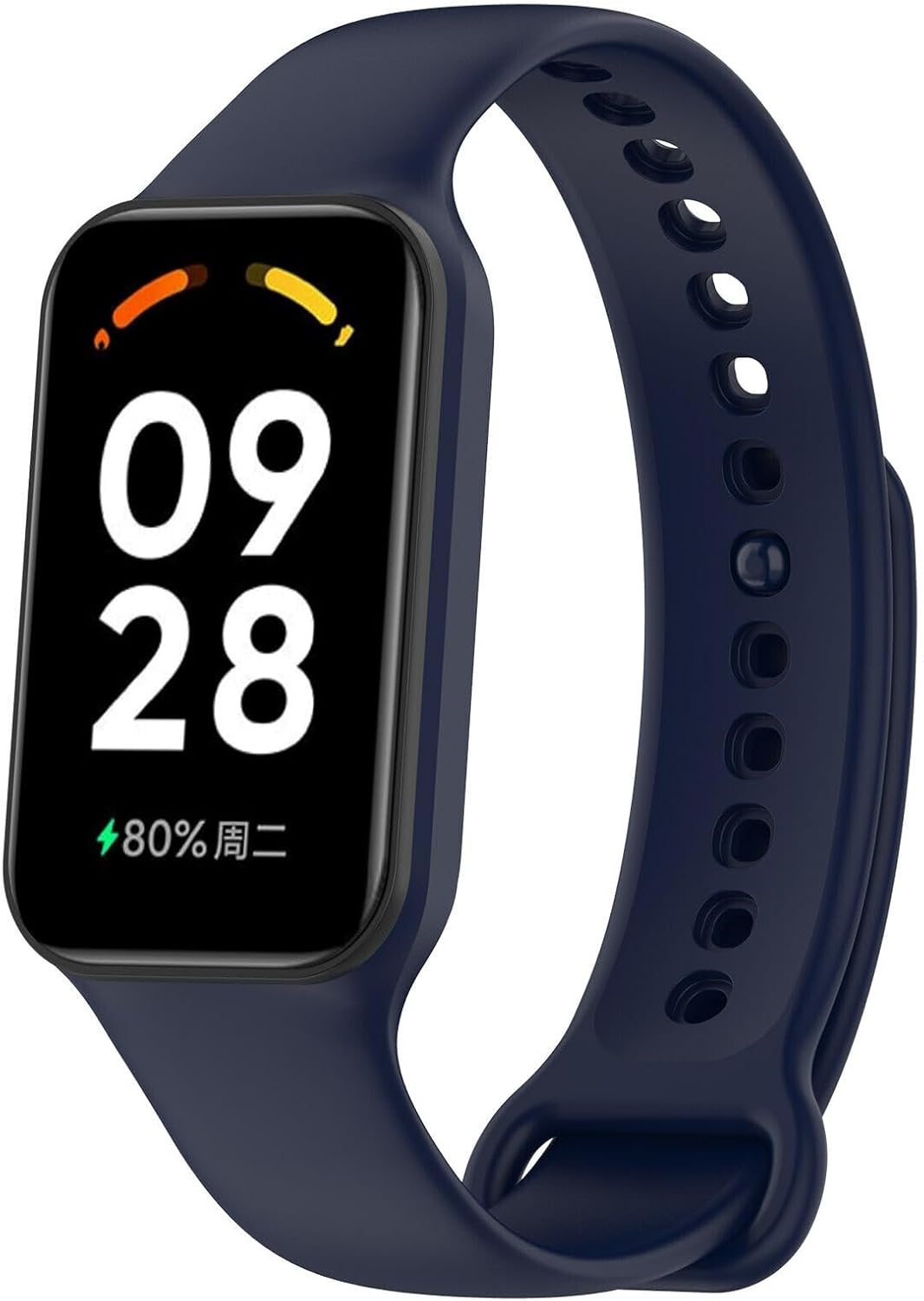 Thumbnail 6 de Panda Bobo silicone sport watch strap for Xiaomi Smart Band 8 Active / Redmi Band 2