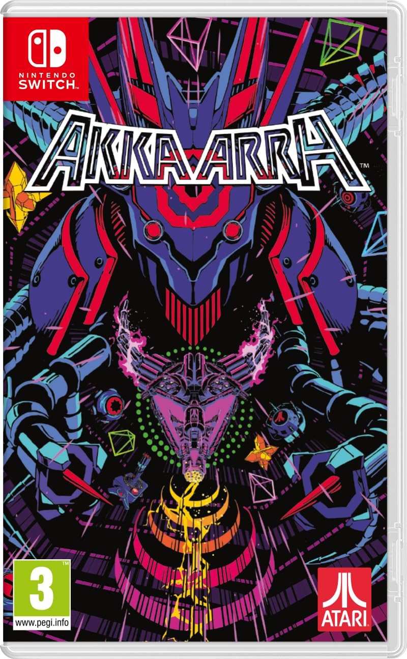 Thumbnail 6 de Akka Arrh Special Edition for Nintendo Switch – arcade shooter with papercraft cabinets and 50 levels