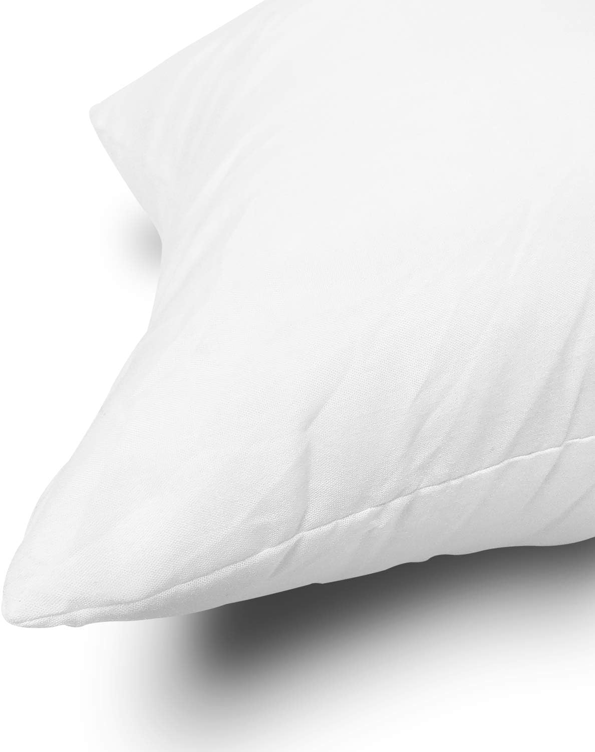 Thumbnail 6 de EDOW Throw Pillow Inserts, Set of 4: Lightweight Down Alternative 18x18 (White)