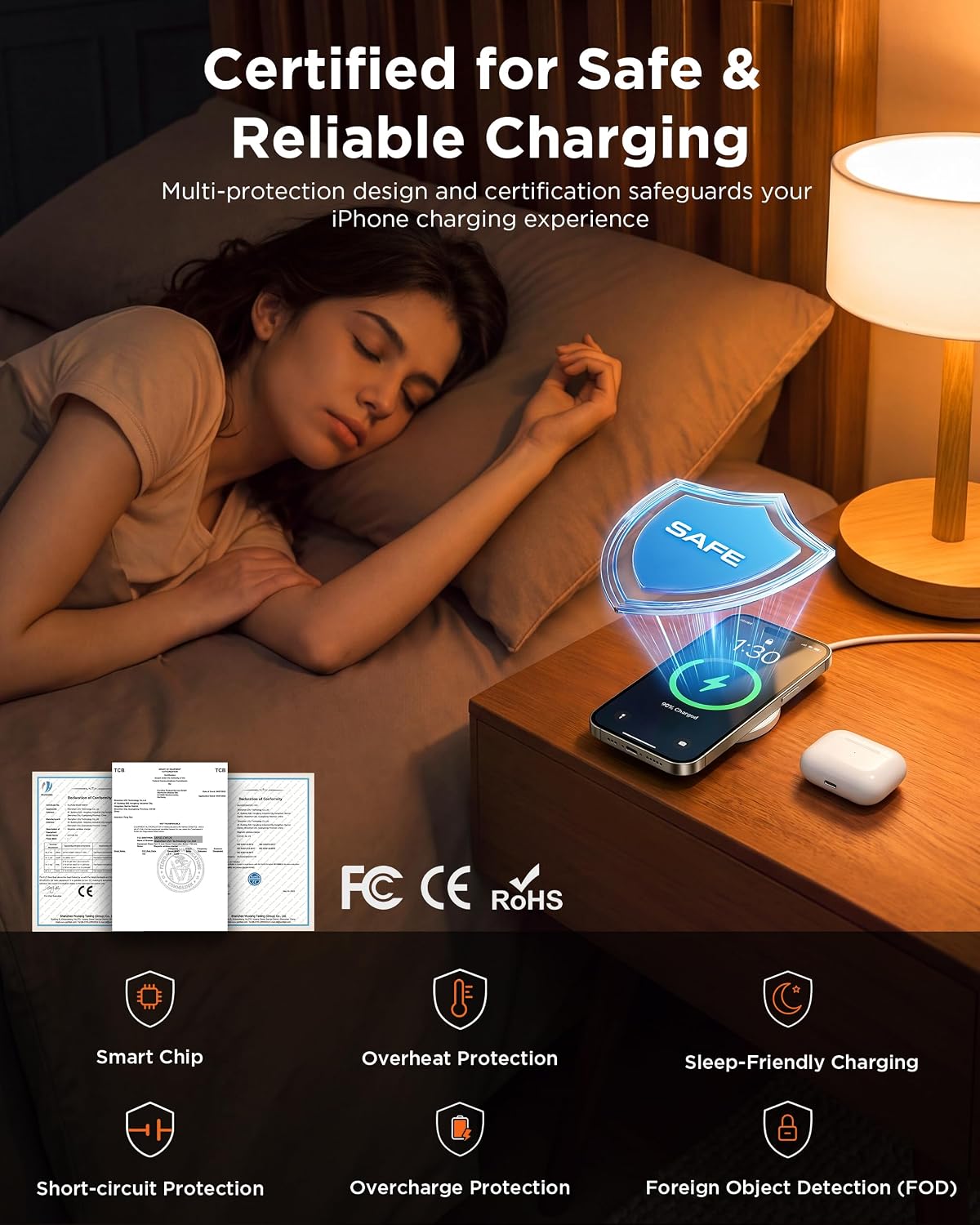 Thumbnail 6 de Bohuma MagSafe Charger 2 Pack for iPhone 12–17 Series and AirPods
