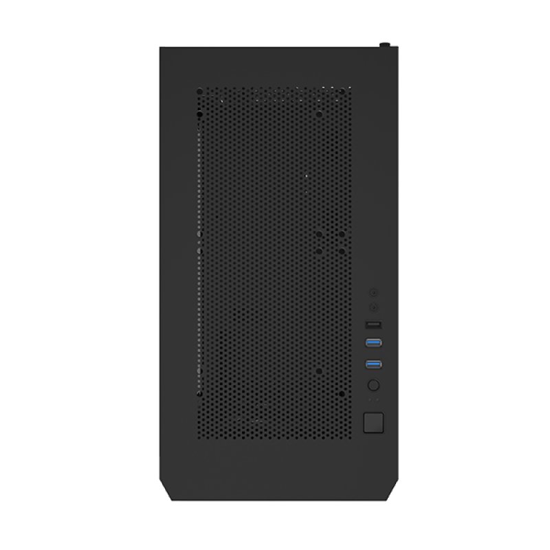 Detalle de Montech Air 100 Torre Micro-ATX ARGB Negra: refrigeración eficiente en un formato compacto