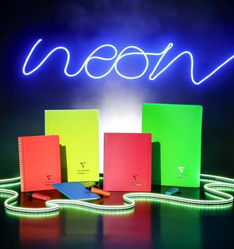 Thumbnail 6 de Clairefontaine 981423Cpack Lot de 10 Cahiers Agrafés Koverbook Neon - 24x32