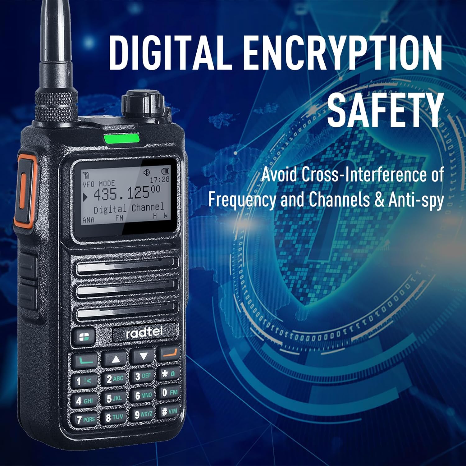 Thumbnail 6 de Radtel RT-4D DMR radio, 1024 canali