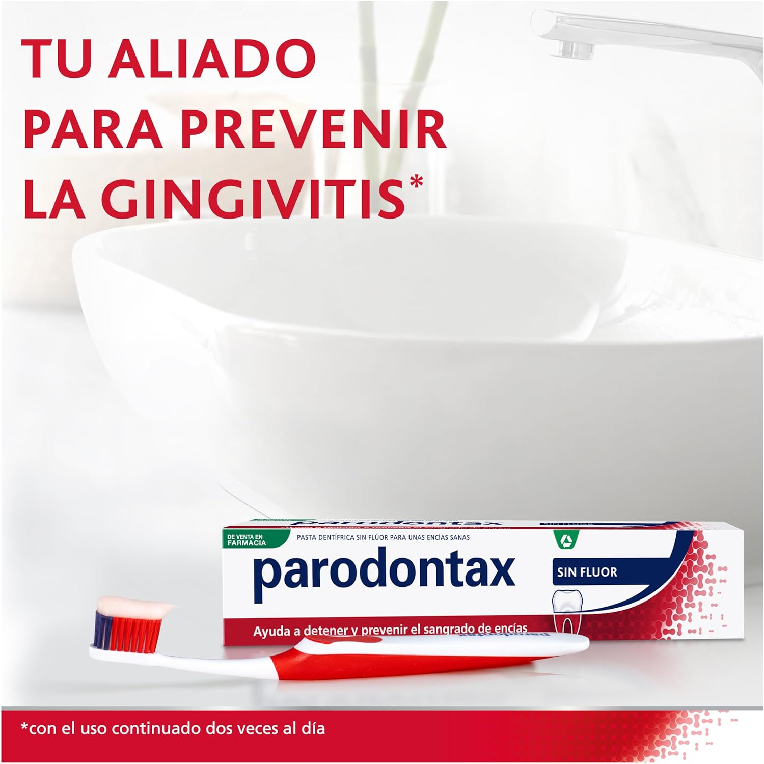 Thumbnail 5 de Parodontax Sin Flúor 💎 Pack 4x75 ml para Encías Sanas