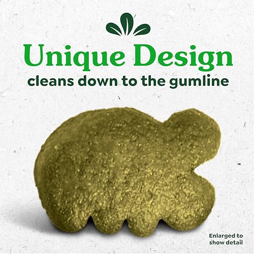 Detalle de Greenies Feline Natural Dental Cat Treats, Roasted Chicken Flavor, 9.75 oz