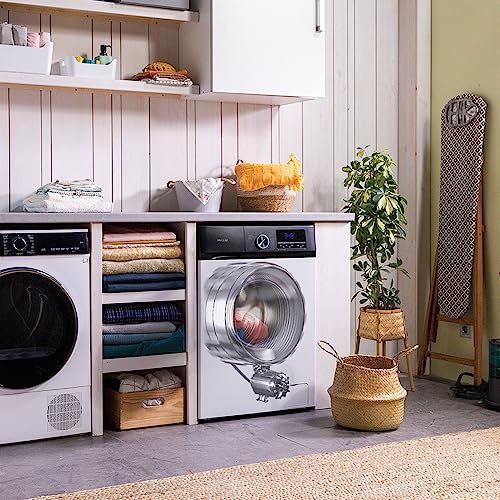 Detalle de Cecotec Lavadora 10 kg Bolero Dresscode 10500 Inverter A: eficiencia y vapor para hogares modernos