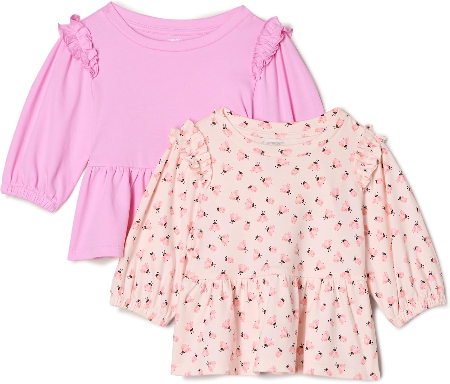 Detalle de Amazon Essentials x Sofia Grainge Toddler & Baby Girls' 3/4 Sleeve Knit Top