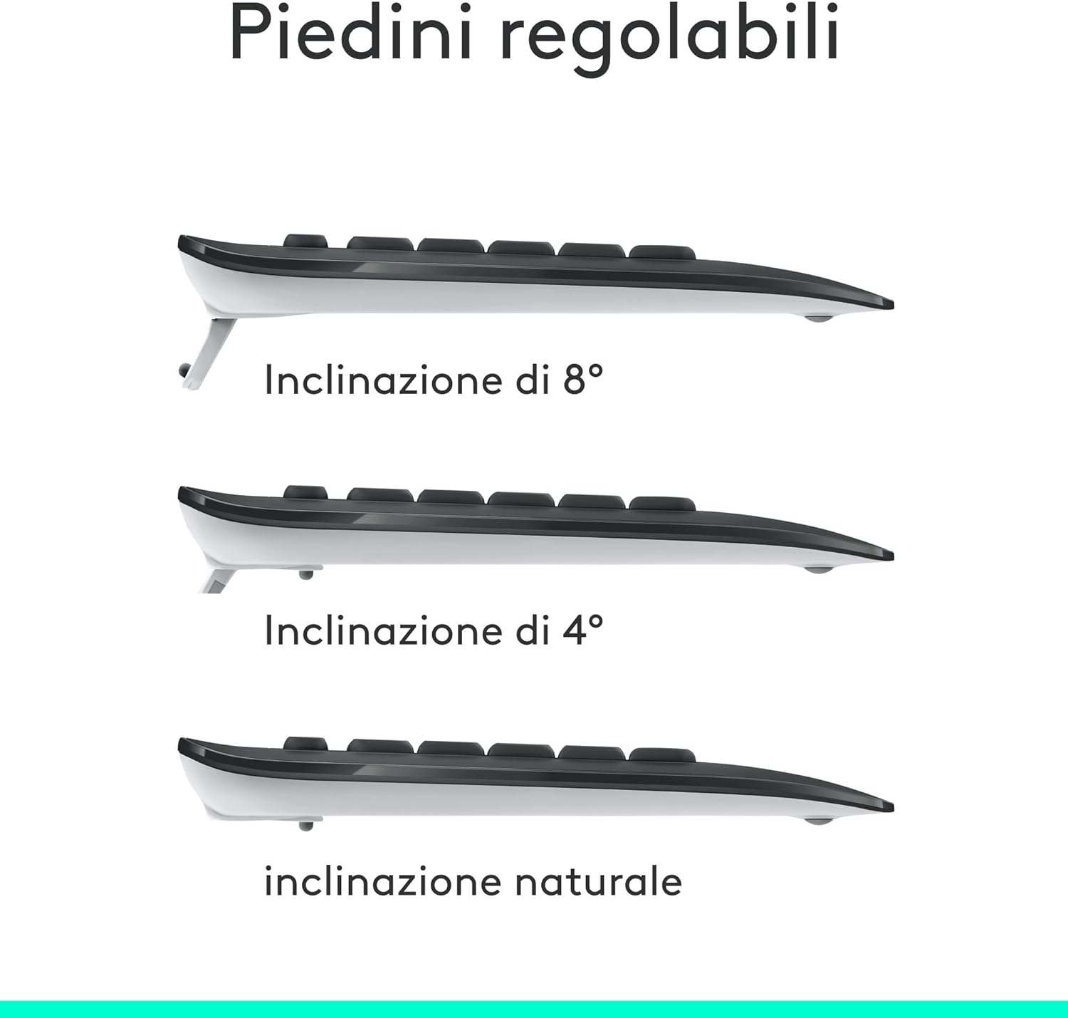 Thumbnail 5 de Logitech MK540 Advanced Combo tastiera e mouse 3 anni 📱