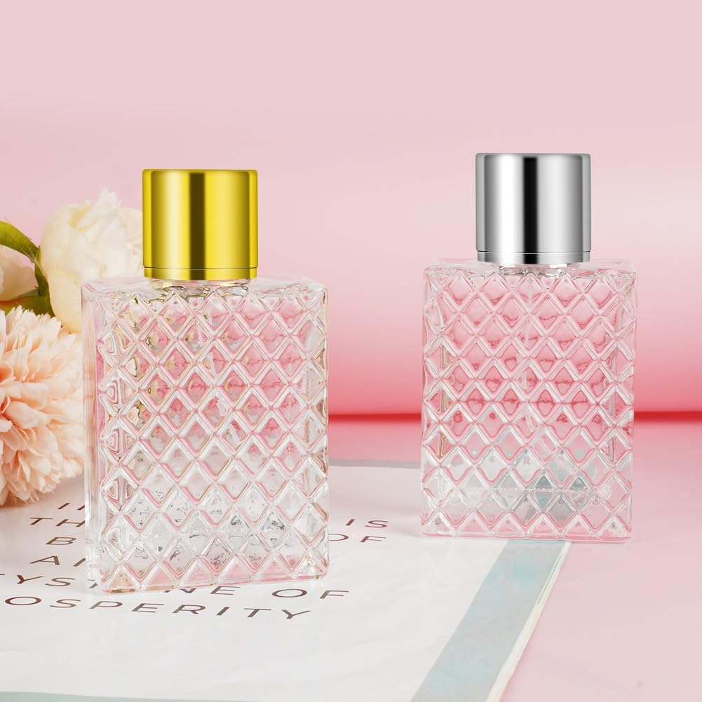 Thumbnail 4 de LOPHE Parfümzerstäuber 100 ml (2er-Set) im Gitterstil – nachfüllbare Reise-Sprühflaschen