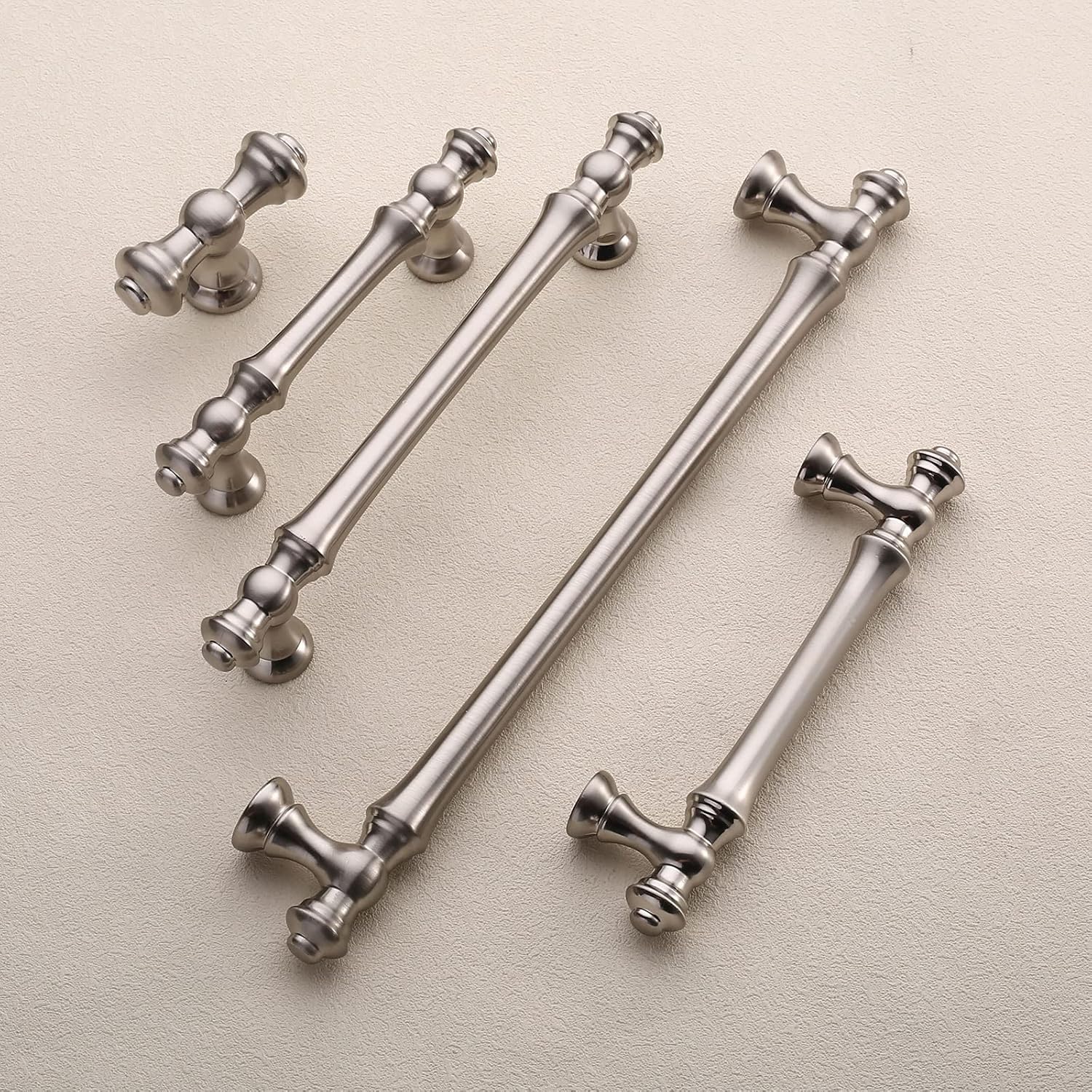 Detalle de Asidrama cabinet pulls, 3-inch spacing