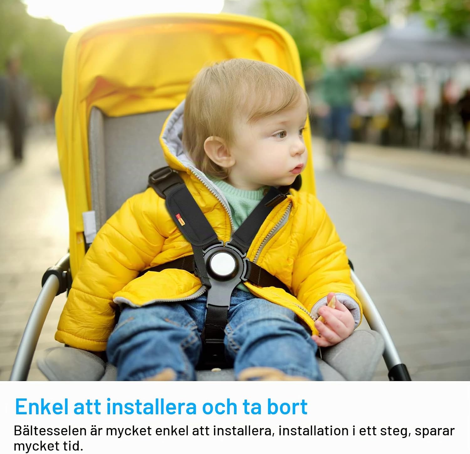 Detalle 1 de URAQT U4-HHJD220826-FBA bältesöverdrag, 2-pack i svart meshtyg