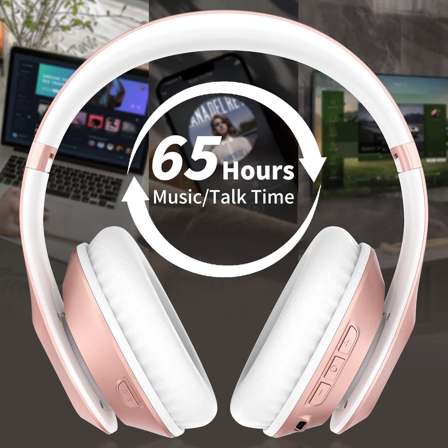 Thumbnail 2 de Glynzak 65H Wireless Bluetooth Headphones