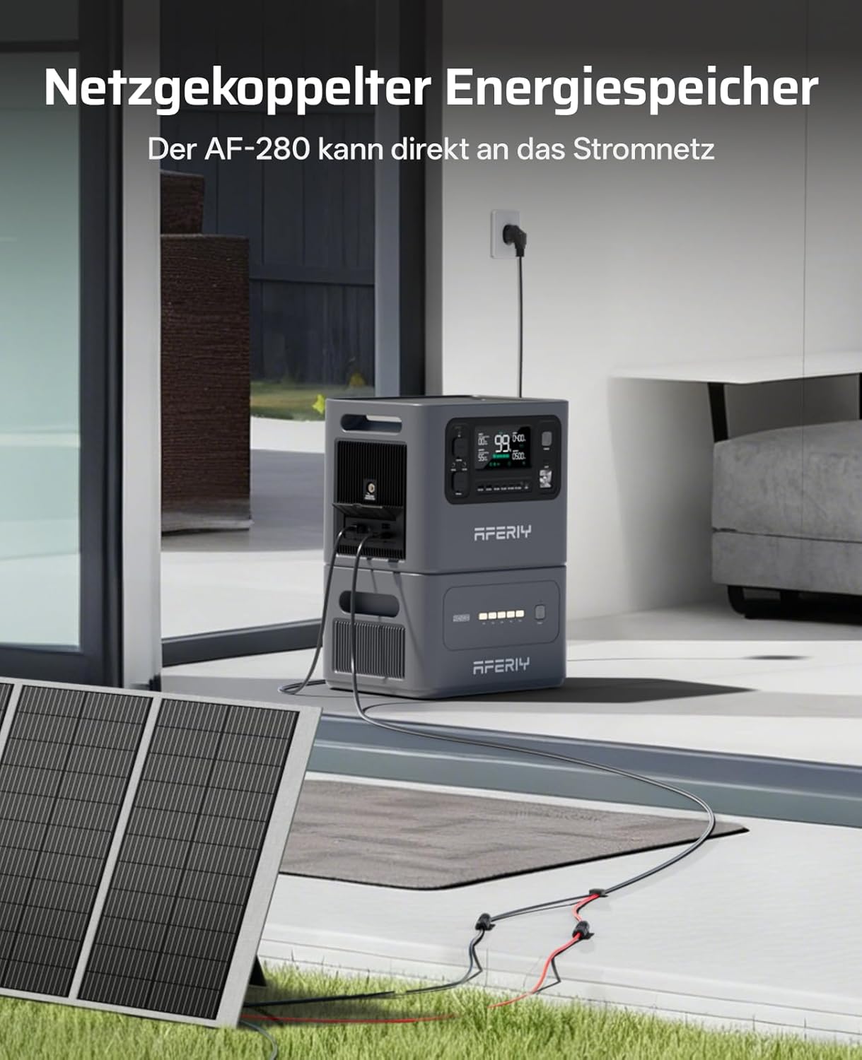 Thumbnail 2 de AFERIY P280 Estación de Energía Portátil 2048 Wh