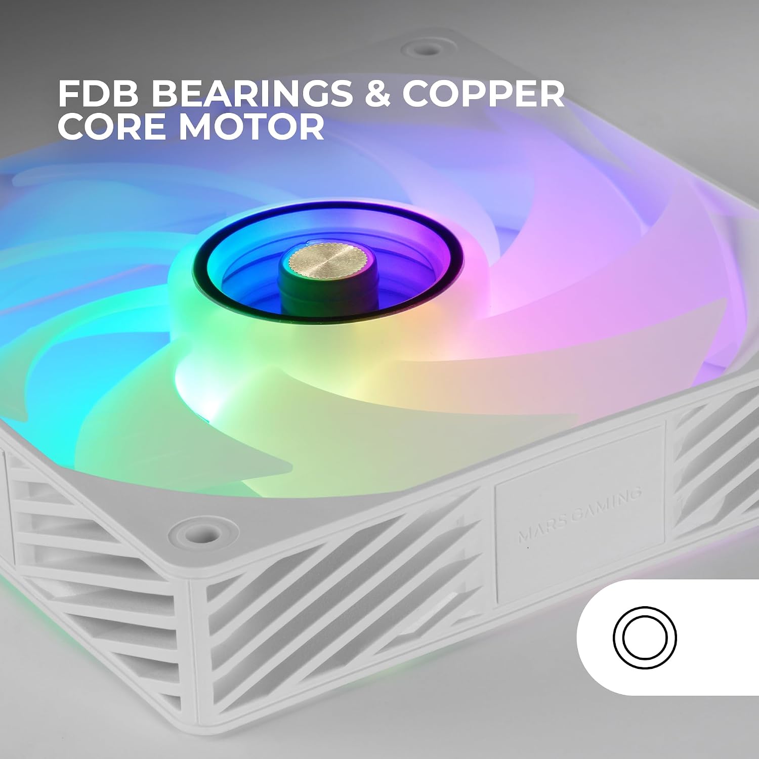 Thumbnail 2 de Mars Gaming MF-SI4KIT – Kit 4 ventole 120mm ARGB Infinity Mirror con telecomando e HUB