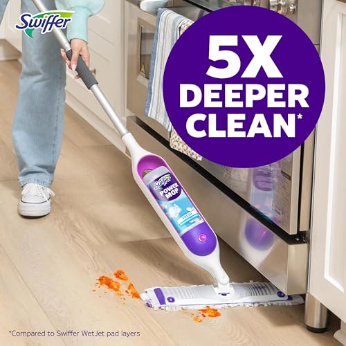 Thumbnail 7 de Swiffer PowerMop Multi-Surface Mopping Pad Refills (11 Count) for Floor Cleaning