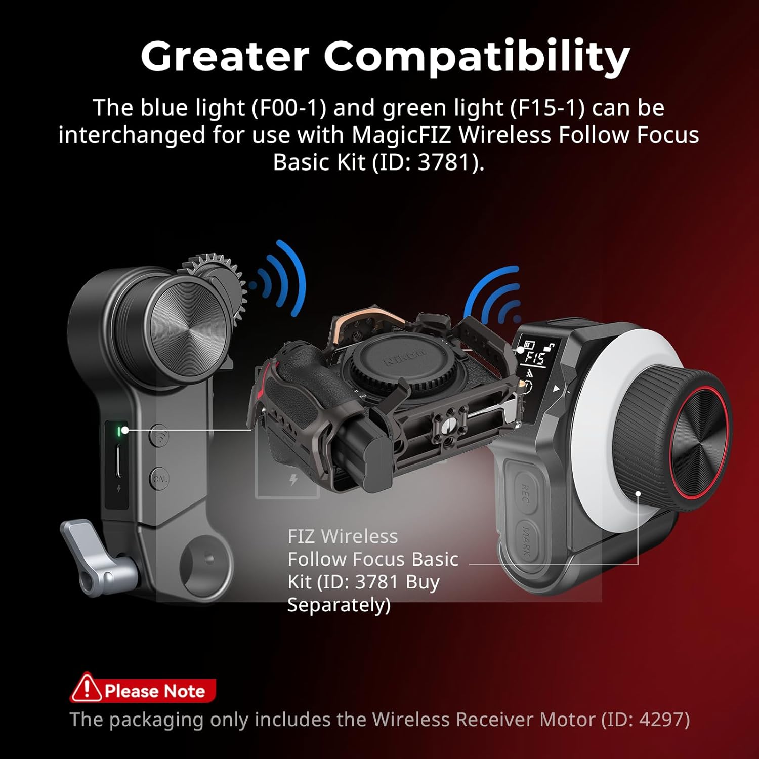 Thumbnail 5 de SMALLRIG 4297 Wireless Receiver Motor 4,3 kgf.cm