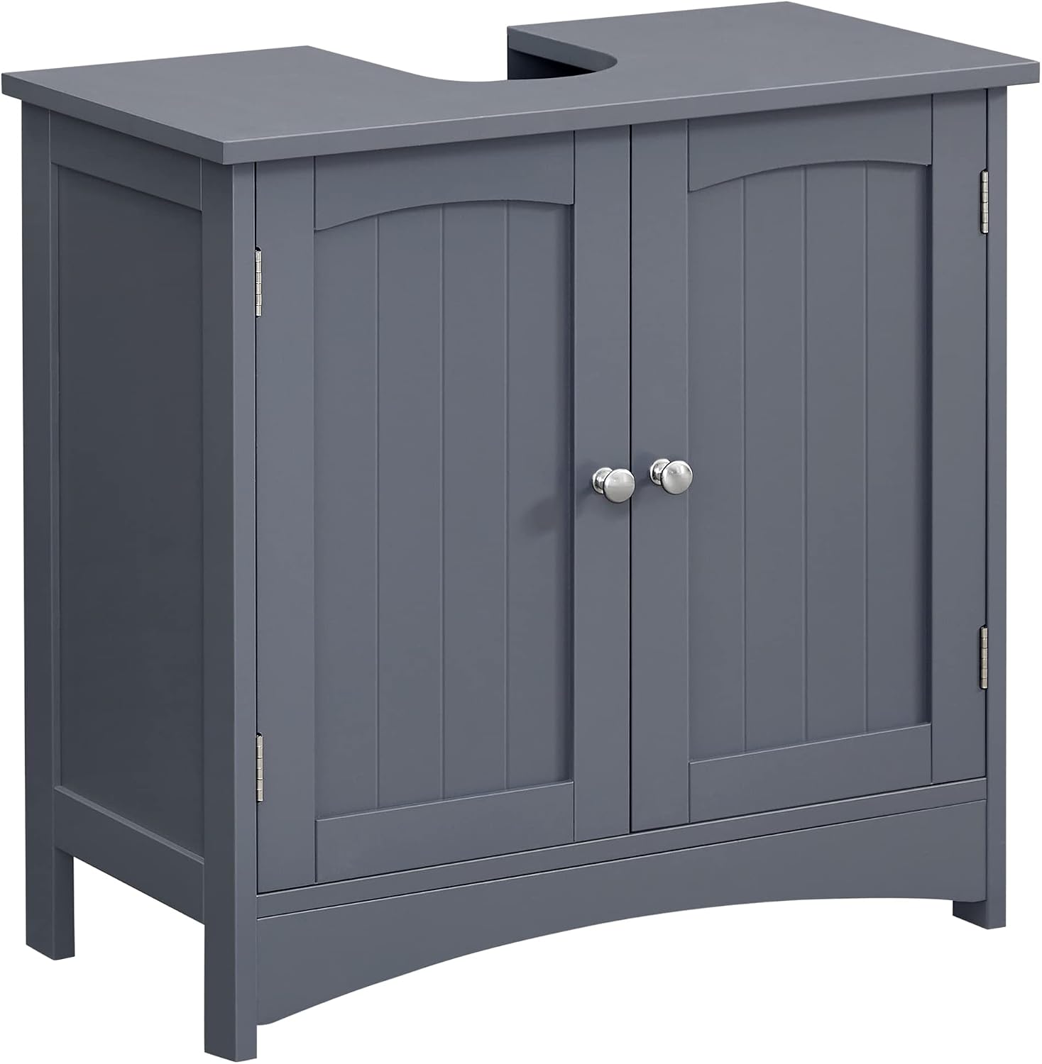 Detalle de VASAGLE SOFIE BBC001G01 Under-Sink Cabinet, Slate Grey, Adjustable Shelf