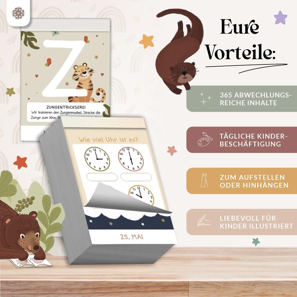 Thumbnail 1 de Lebenskompass Abreißkalender Kinder 365 Tage