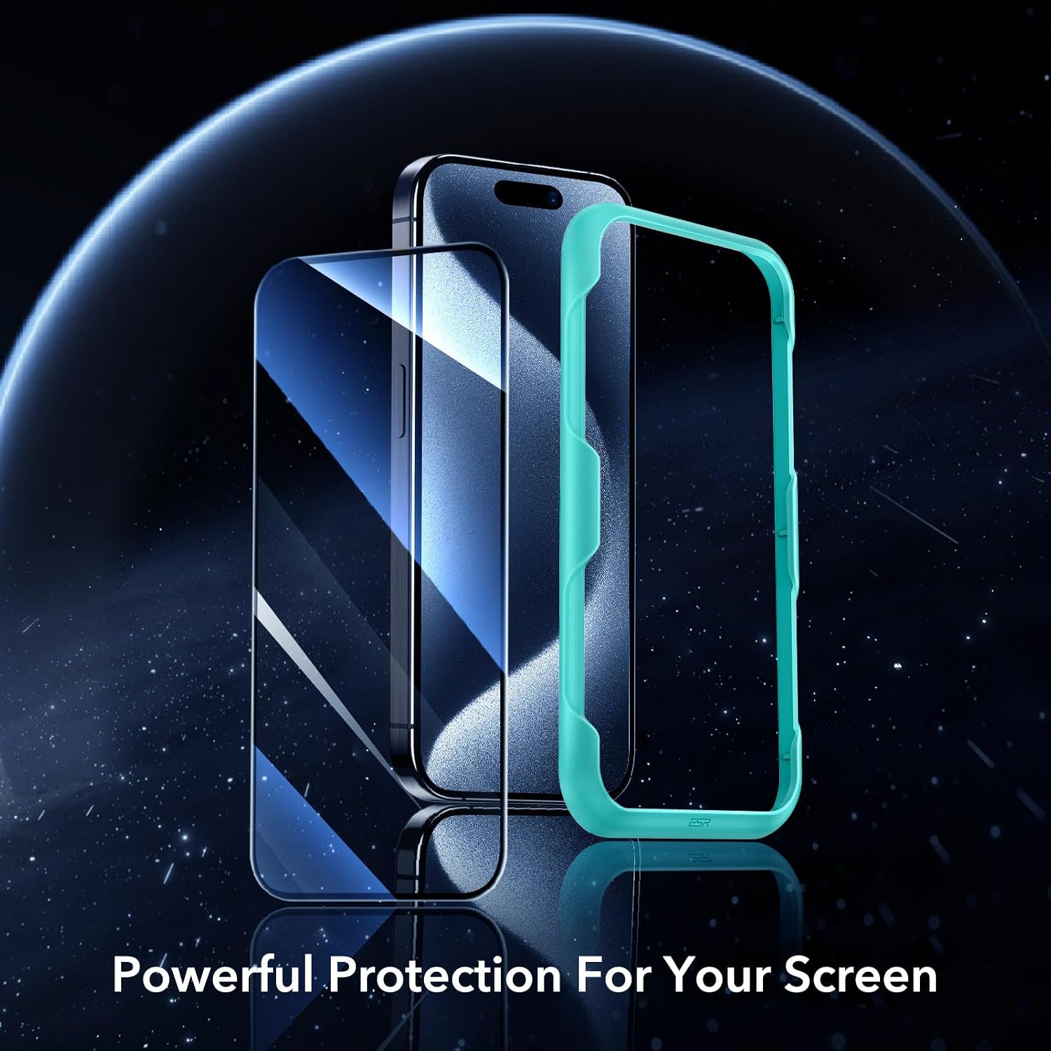 Detalle 2 de ESR Protector Pantalla iPhone 15 Pro Max 3 piezas