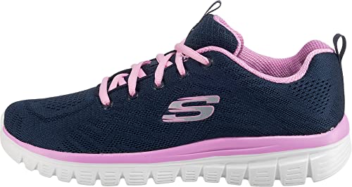 Detalle 2 de Skechers Graceful Get Connected 37 EU, Navy Mesh