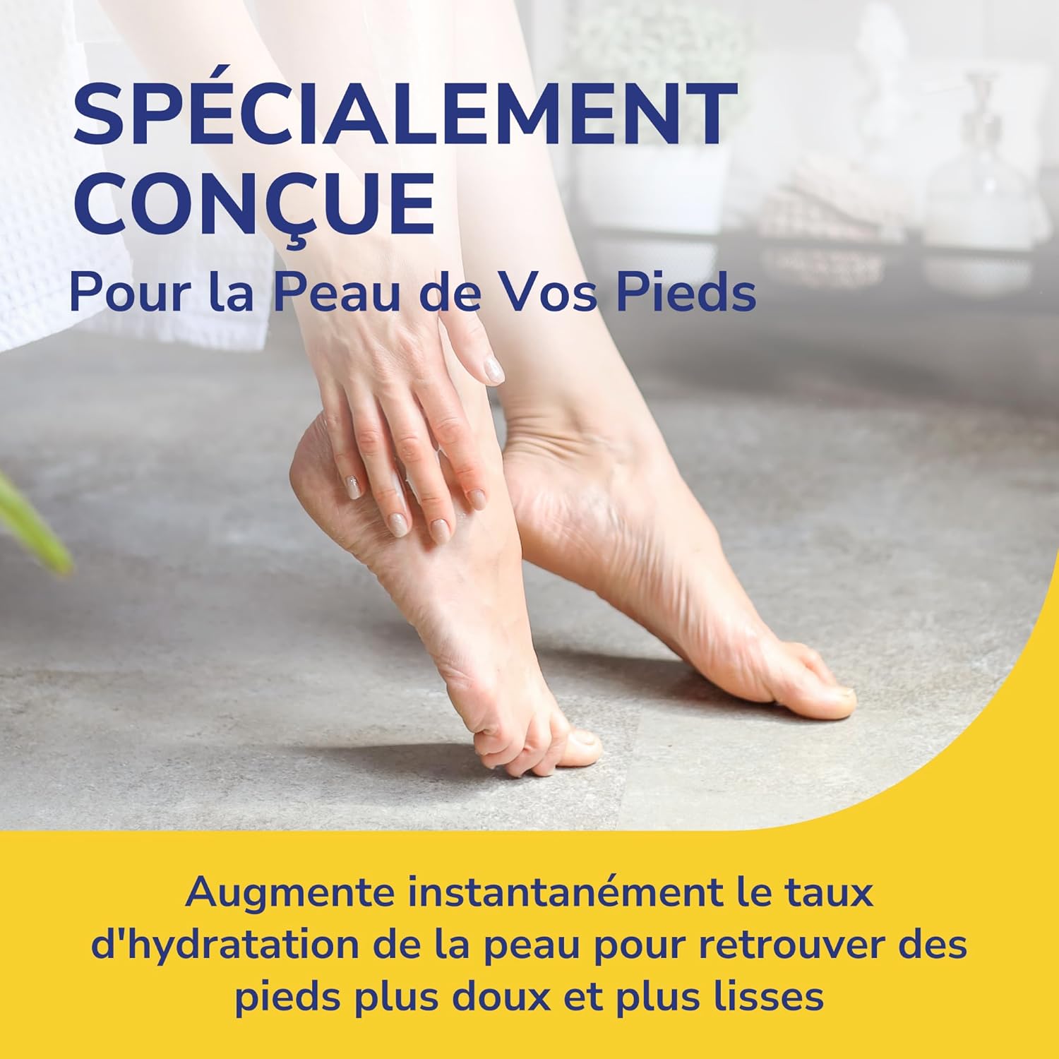 Detalle de Dr. Scholl's Crème Pieds Hydratation Renforcée — hydratation rapide et glycérine, 150 ml