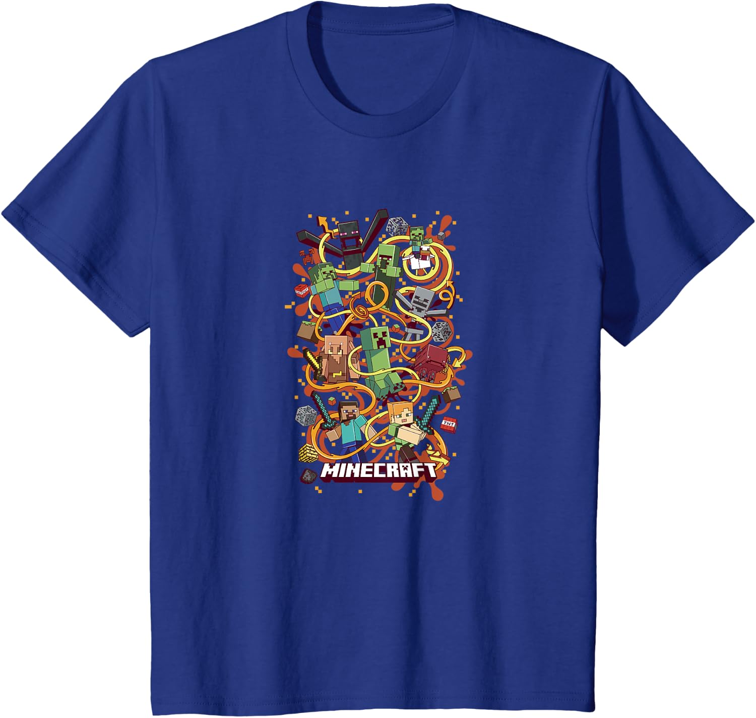 Thumbnail 6 de Minecraft Group Shot T‑Shirt Arrow