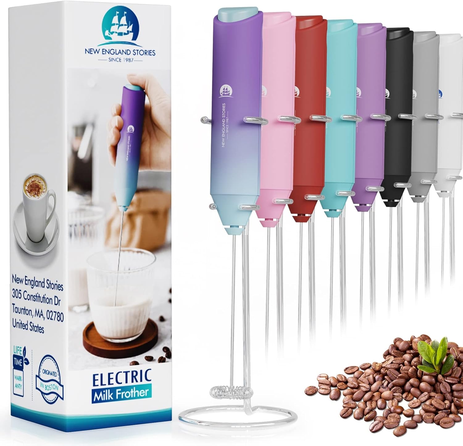 Thumbnail 6 de Powerful Milk Frother handheld foam maker