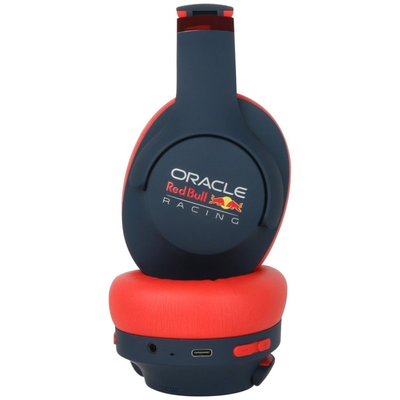 Thumbnail 2 de Auriculares Red Bull Aura inalámbricos Bluetooth over-ear con micrófono azul/rojo