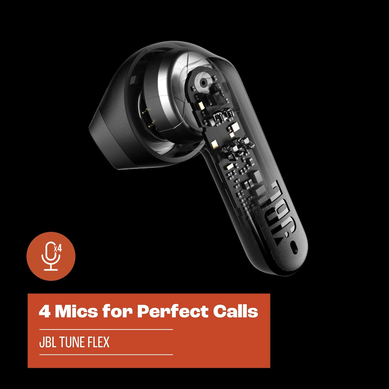 Detalle de JBL Tune Flex Noise Cancelling Earbuds