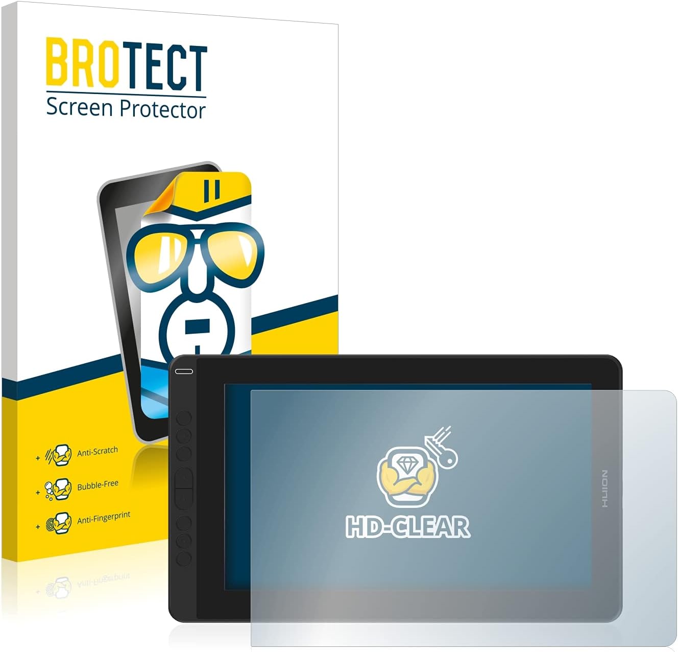 Detalle de BROTECT Protector Pantalla Huion Kamvas 13 Transparente