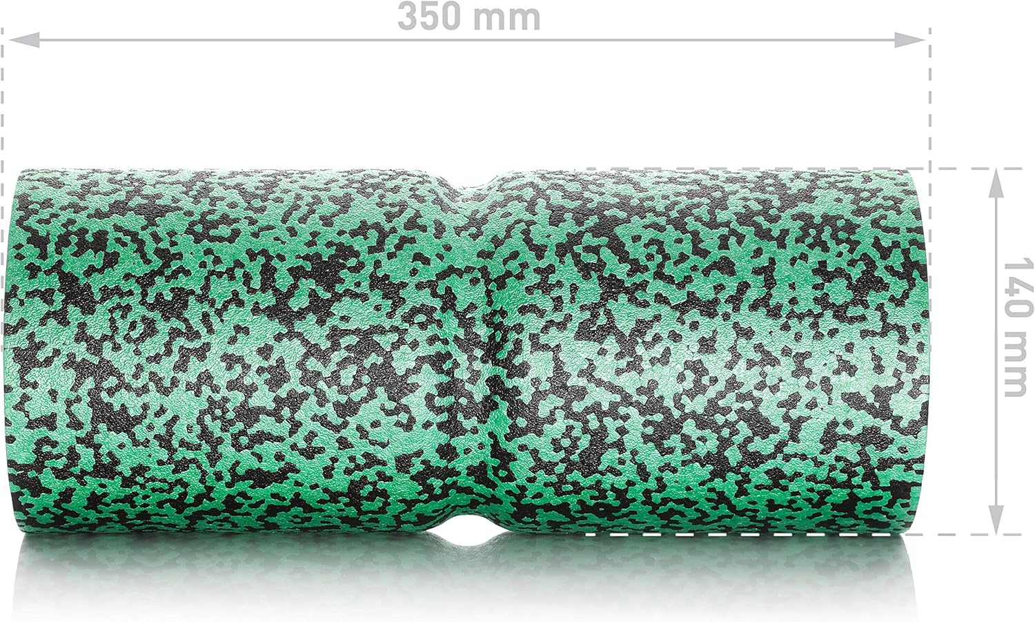 Thumbnail 4 de BODYMATE CARE Rouleau de massage fascias 35 cm, dureté moyenne, rainure pour la colonne + e-book PDF