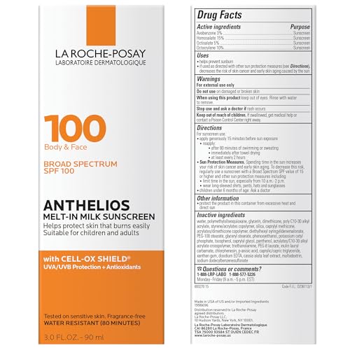 Thumbnail 6 de La Roche-Posay Anthelios Melt-In Milk SPF 100 for Face & Body