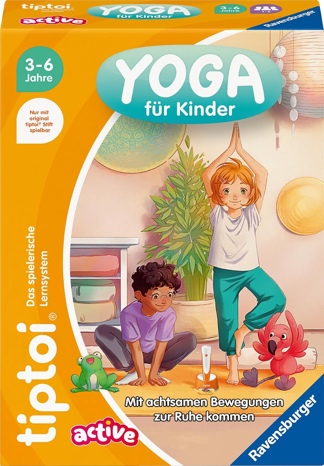 Detalle de tiptoi Active Yoga für Kinder ab 3