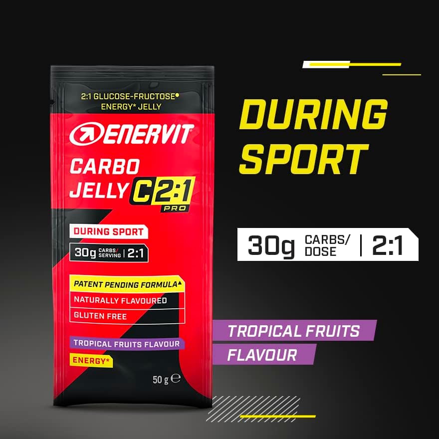 Thumbnail 1 de Enervit Carbo Jelly C2:1PRO, Gel Energético para Resistencia ⚡