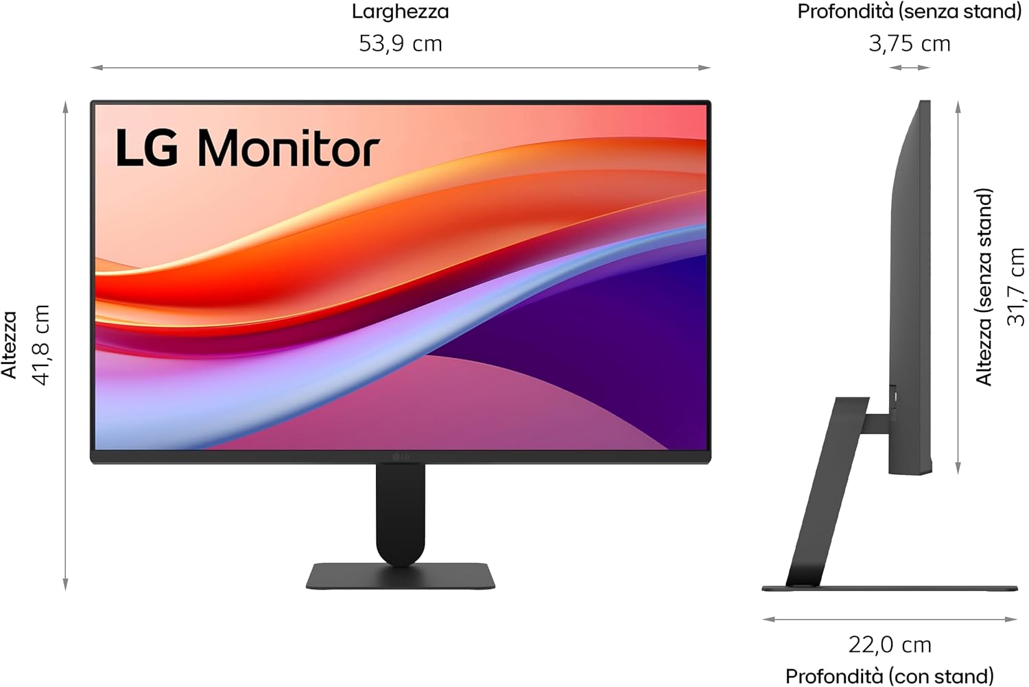 Detalle 2 de LG 24U411A Monitor 24" Full HD IPS 120Hz