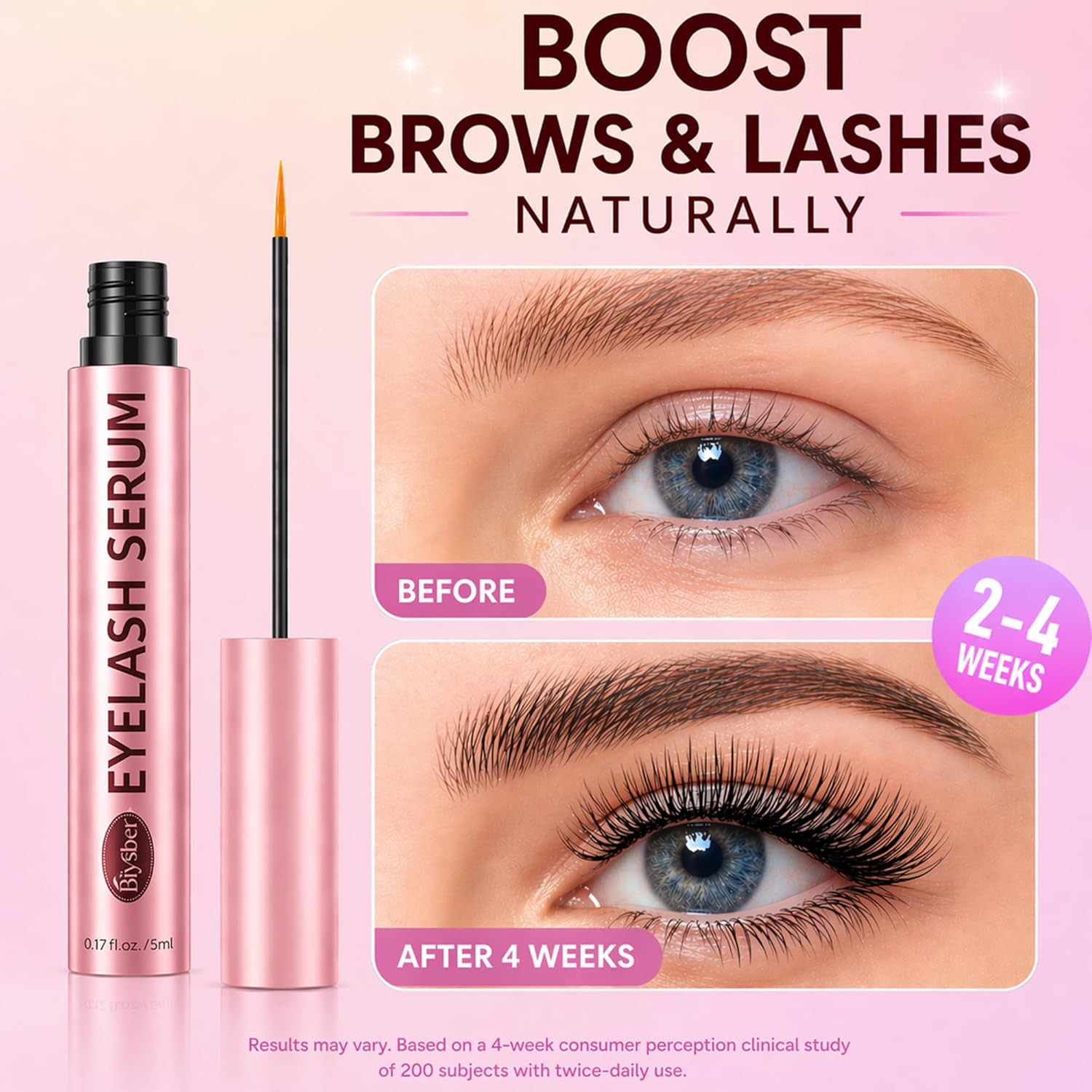 Thumbnail 1 de Lash Serum for Eyelash Growth: Premium Formula for Longer, Fuller Lashes (Gentle & Vegan)