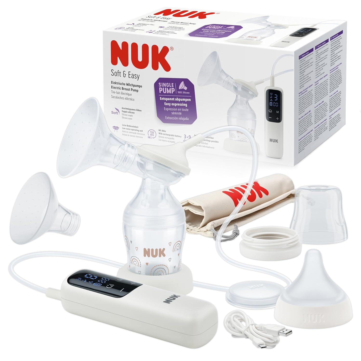Thumbnail 6 de NUK Handmilchpumpe 150 ml