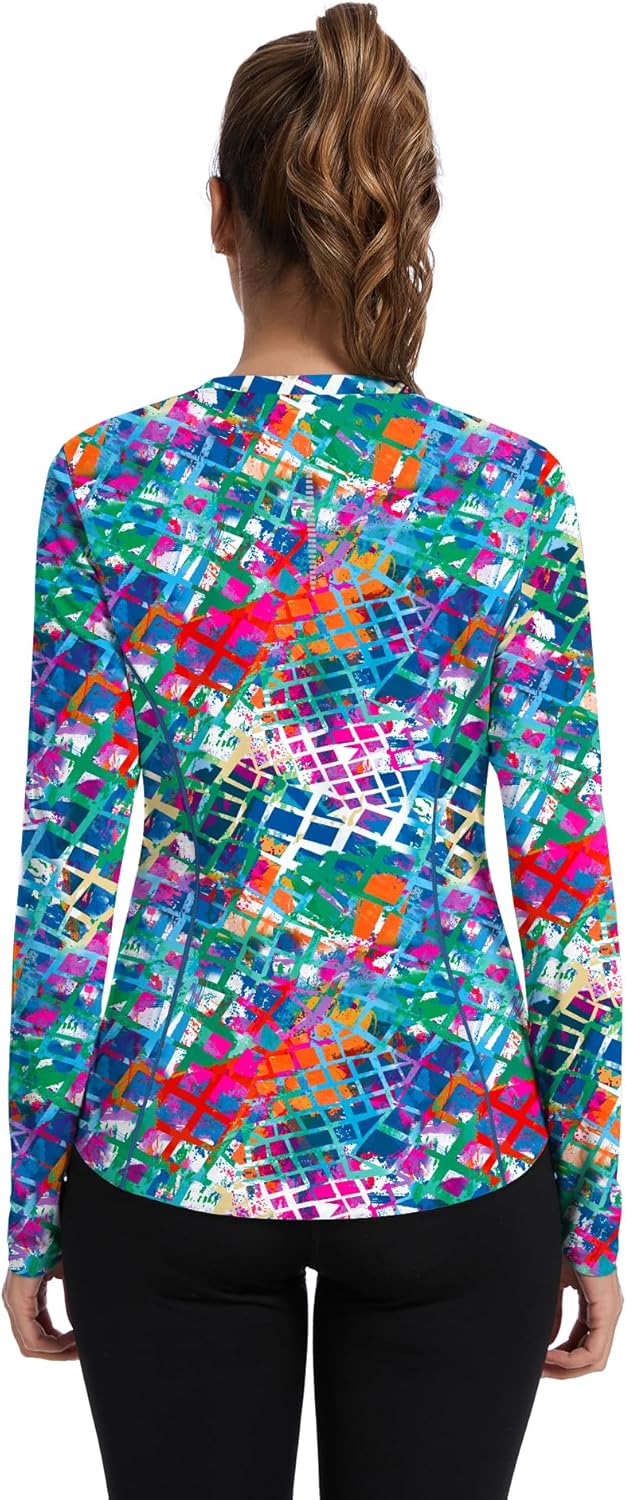 Thumbnail 3 de Avoogue Women UPF 80+ Long Sleeve Sun Shirt with Thumb Holes