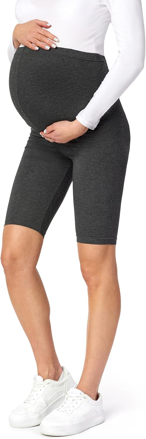 Thumbnail 6 de Be Mammy Leggings Premaman Corti 04: comfort morbido e supporto delicato per la gravidanza
