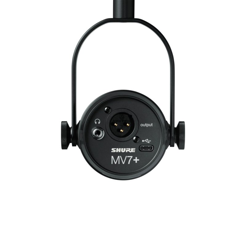 Detalle 2 de Shure MV7+ micrófono dinámico podcast 1 mic