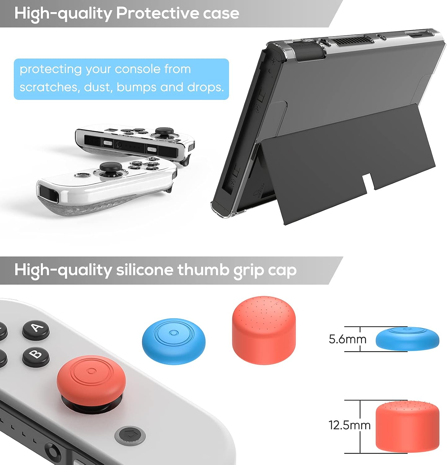 Detalle de FYOUNG Étui de transport pour Switch OLED