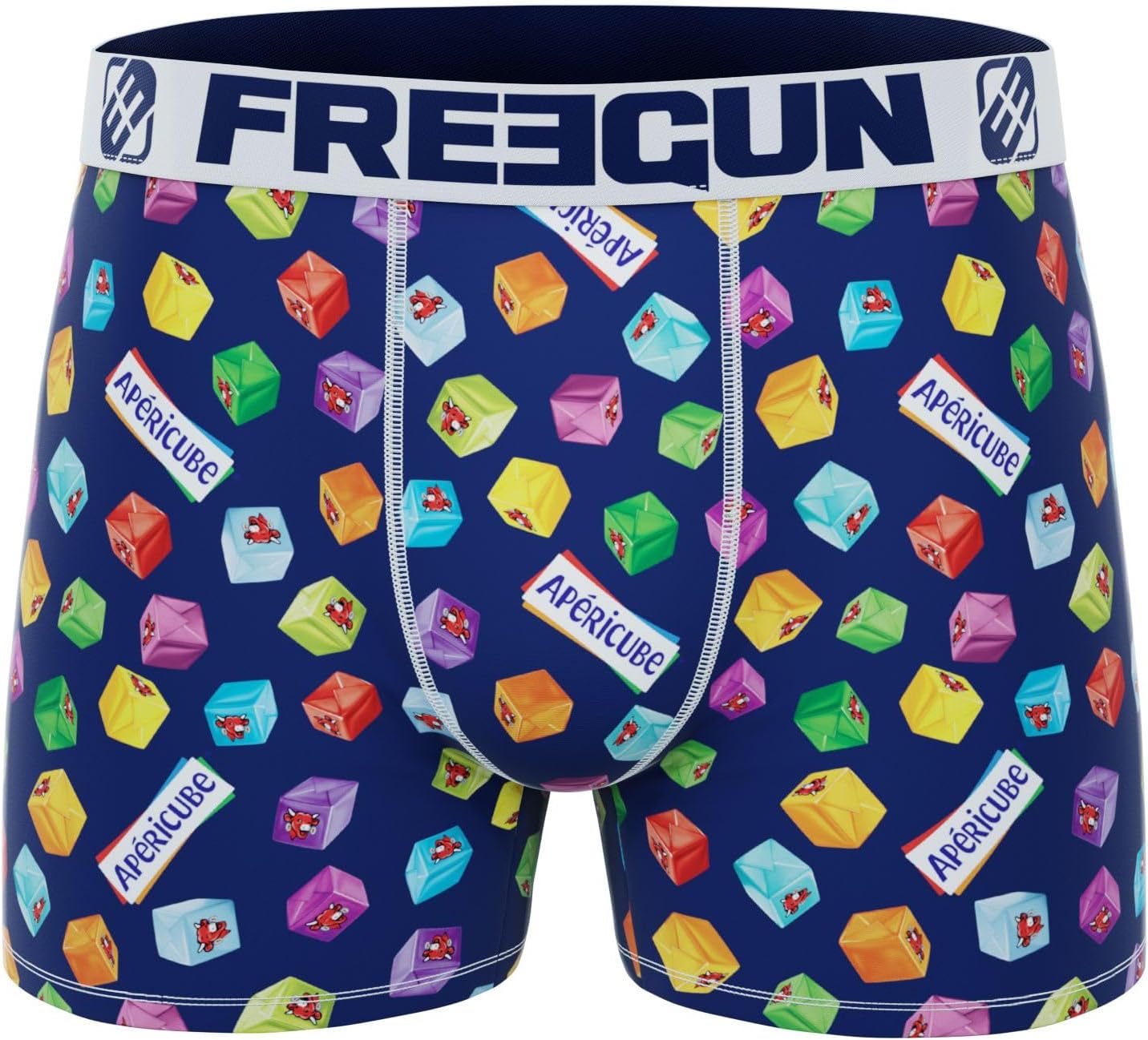 Thumbnail 3 de FREEGUN lot de 5 boxers homme La Vache Qui Rit – Caleçons stretch ultra-doux